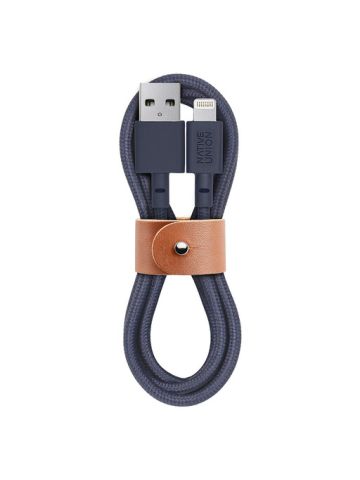Native Union Belt Cable Ultra-Strong Reinforced ,Durable Lightning to USB Charging Cable with Leather Strap