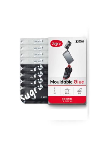 Sugru Mouldable Adhesive Glue 8 In 1 Pack Black/White - SBW8