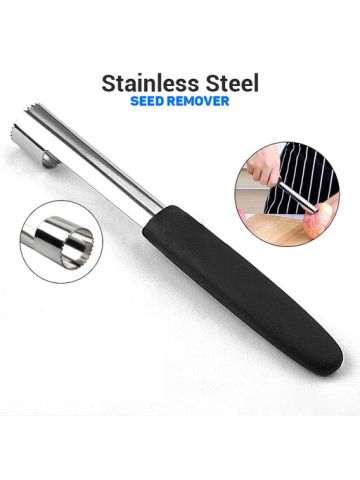 Stainless Steel Core Seed Remover Fruit Apple Pear Corer Easy Twist Kitchen Tool