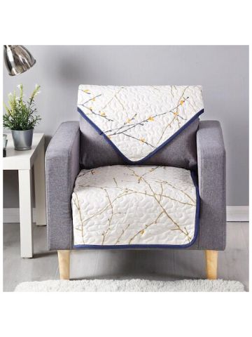 Reversible Sofa Cover, 2 Piece Set, Sacoor Design