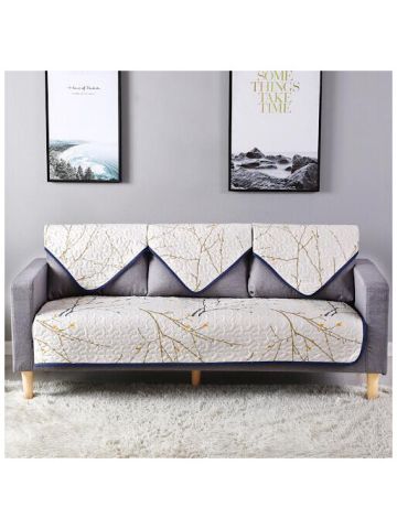 Two Seater Reversible Sofa Cover, 3 Pieces Set, Sacoor Design