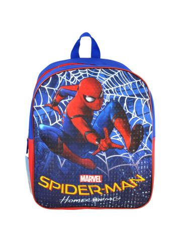 Spiderman Homecoming Plain Front Backpack Prism Printing