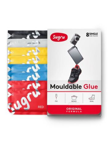 Sugru Mouldable Adhesive Glue 8 In 1 Pack, 5g, Color: Multicolor