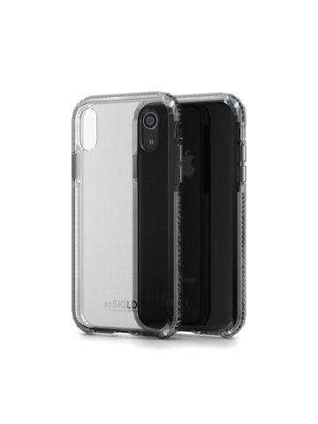 SO SKILD iPhone XR Defend Heavy Impact Case and Tempered Glass Screen Protector