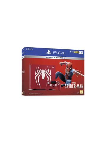 Sony Playstation Limited Edition Red Marvels Spider-Man 1TB PS4
