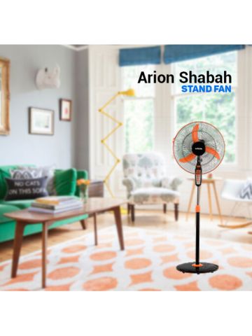 Arion Shabah Stand Fan FS-1808, Orange