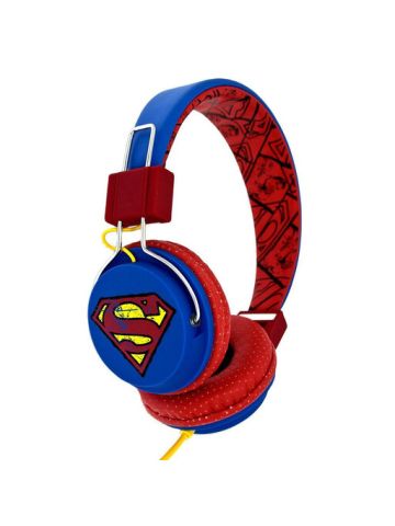 Superman On Ear Headphones Man Of Steel Superman Logo