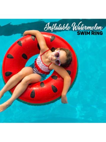 Hot Swimming Pool Inflatable Watermelon Swim Ring Adult Fruit Swim Ring