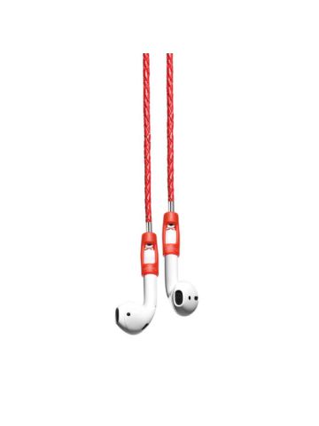 Tapper - Leather Strap For Airpods Red