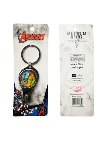 Marvel Avengers 3D Lenticular  Nail Cutter TCNC-1002, One Size