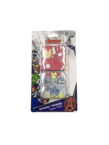 Marvel Avengers PO2 Magic Towel TCP2904, 29 X 29 CM