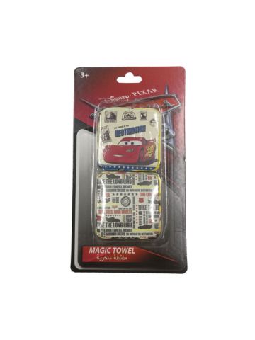 Disney Cars PO2 Magic Towel TCP2911, 29 X 29 CM