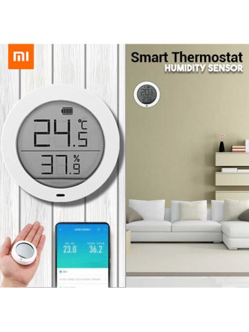 Xiaomi Mijia Smart Thermostat Digital Wireless Bluetooth Humidity Sensor Meter Work on App with Battery