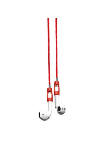 Tapper Active Air Pod Strap Nylon Strap for Air Pods Red