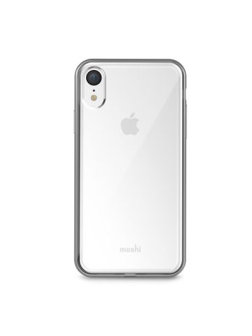 Moshi - IPhone XR Vitros Case Jet Silver - Shockproof, Drop Protection