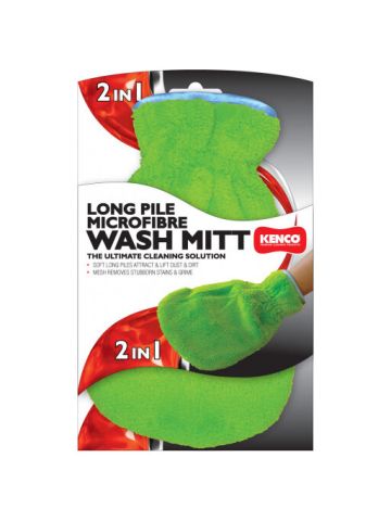 Kenco Premium Microfiber 2In1 Wash Mitt Long Pile