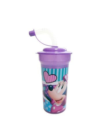 Disney Minnie Tumblers With Straw WD19645-B