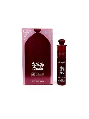 Al Shiyukh White Oud Intense Fine Fragrance Attar Roll-on Unisex, 8ml