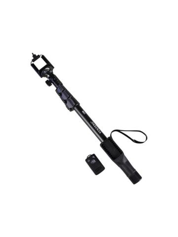 Yungteng Monopod Handheld Pole Selfie Stick With Shutter Remote Black
